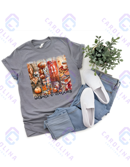 Football and Flannels Crewneck Sweatshirt