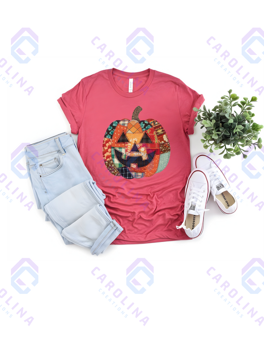 Patchwork Pumpkin T-shirt