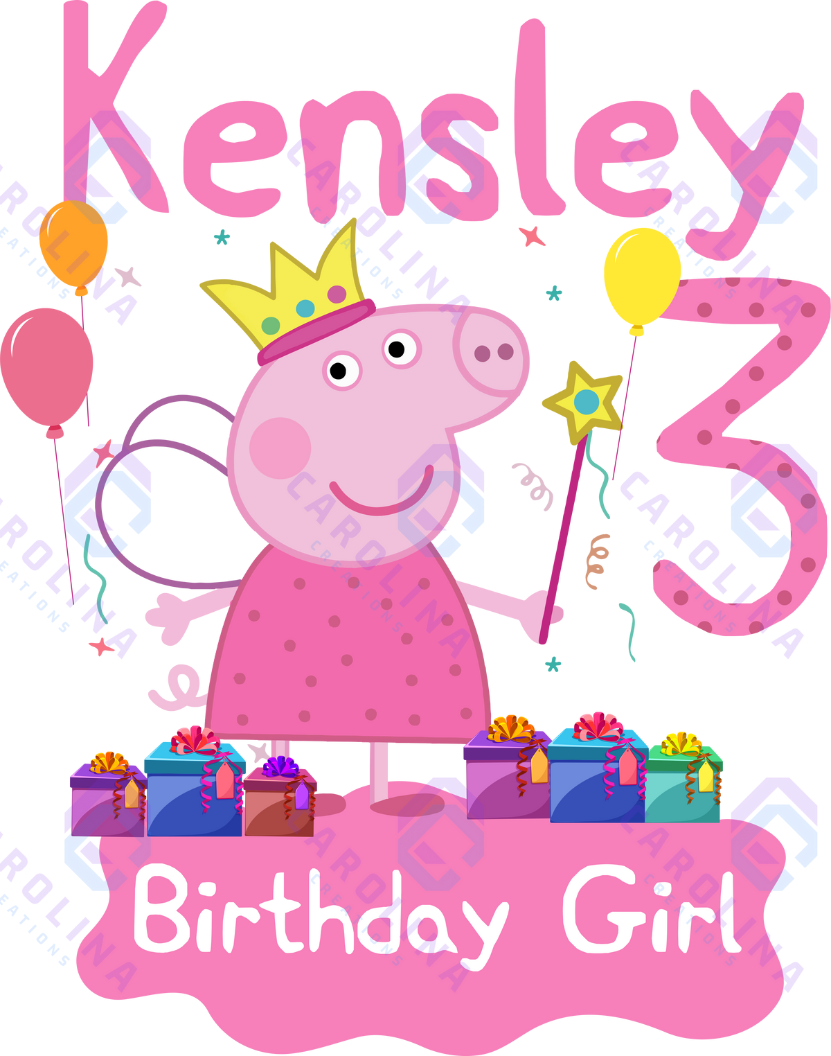 Kensley birthday girl