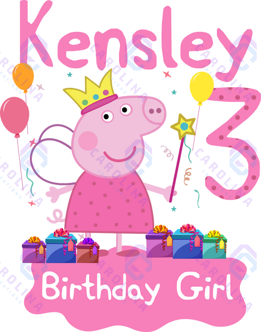 Kensley birthday girl