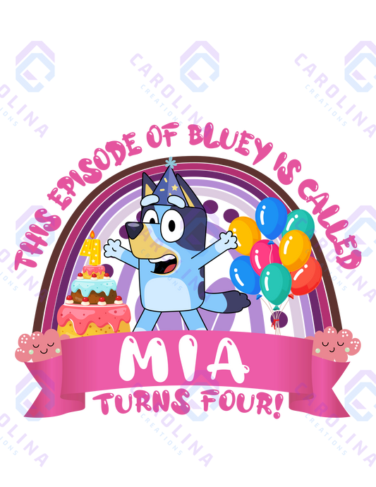 Mia Turns 4