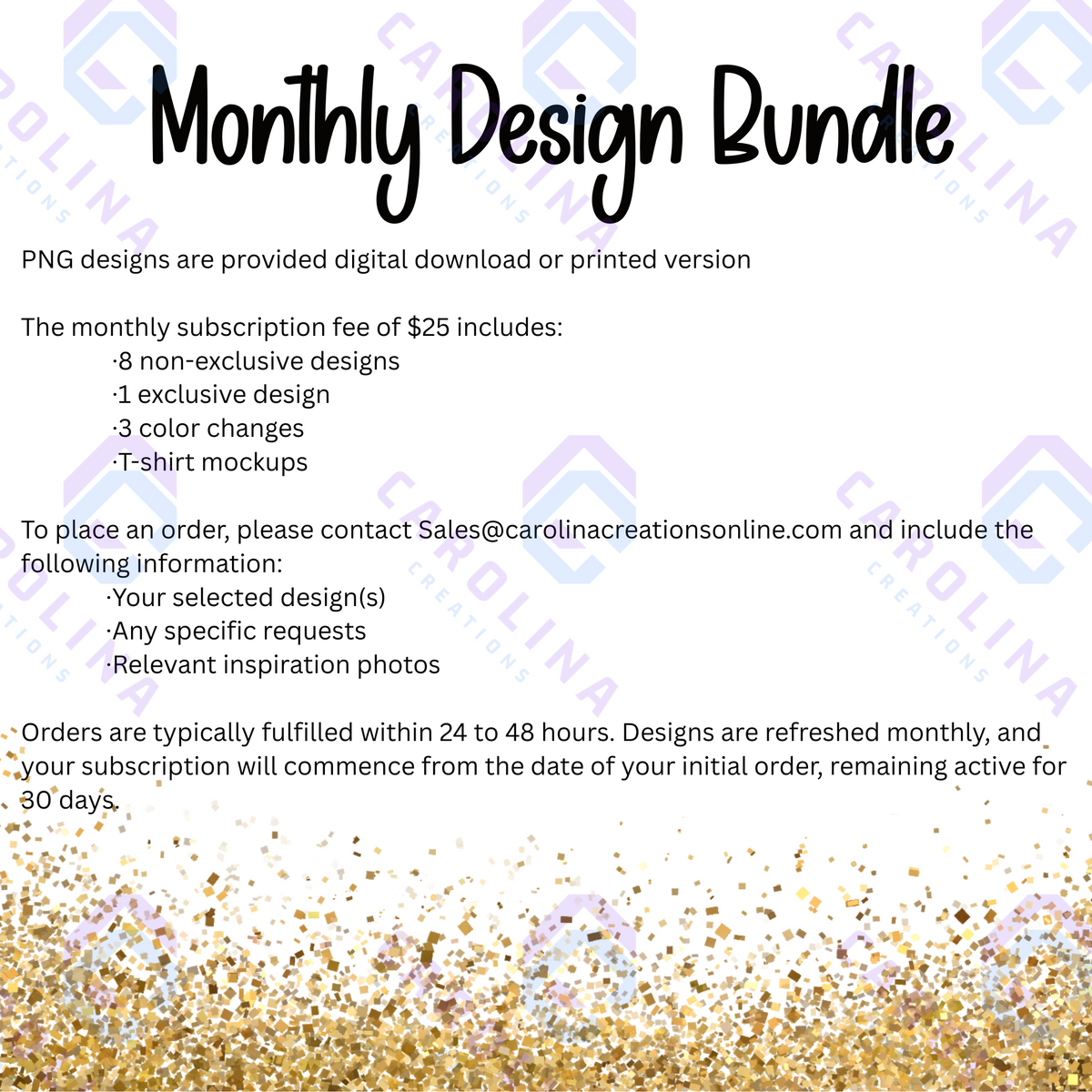 Monthly Design Buddle