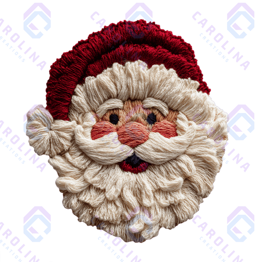 FAUX YARN SANTA