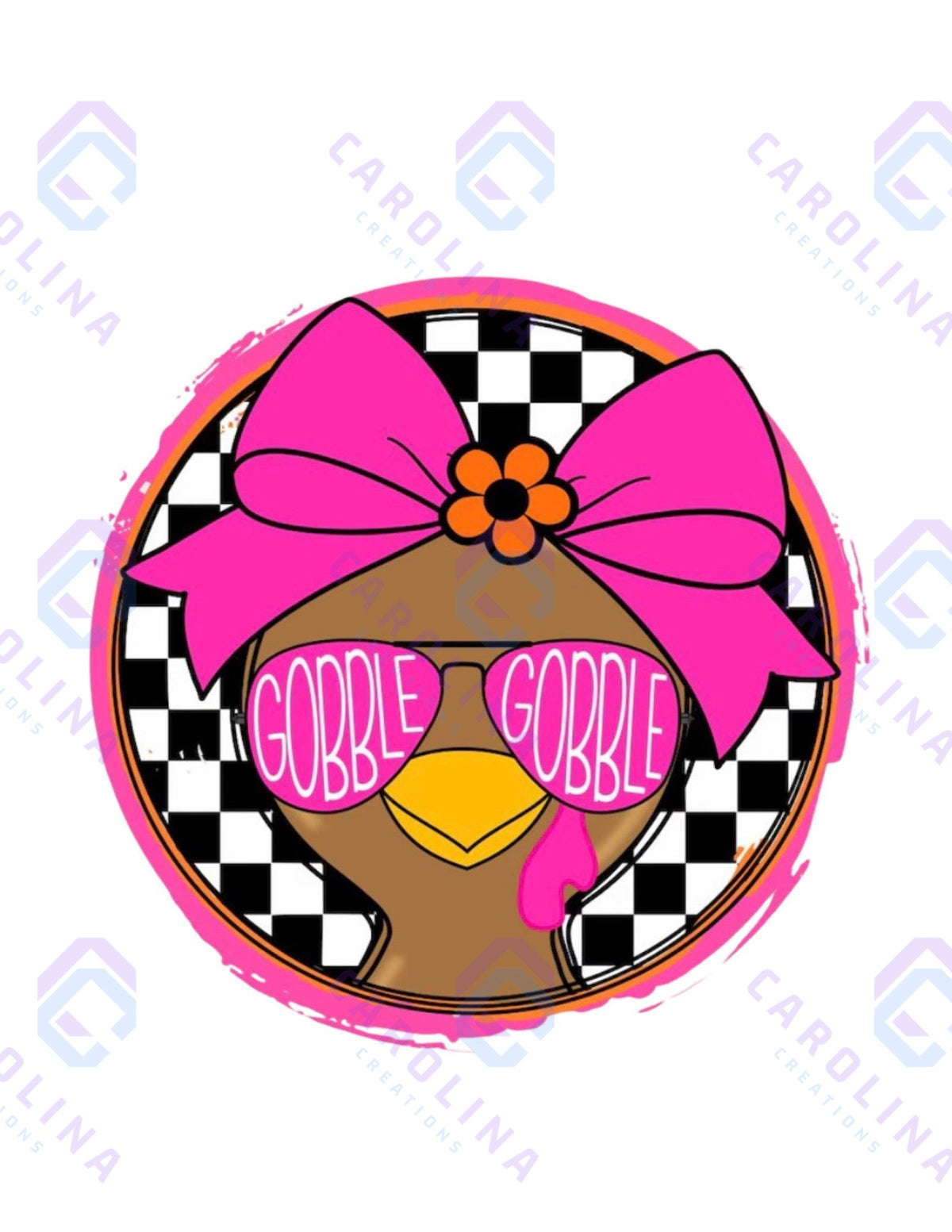 Girl gobble gobble