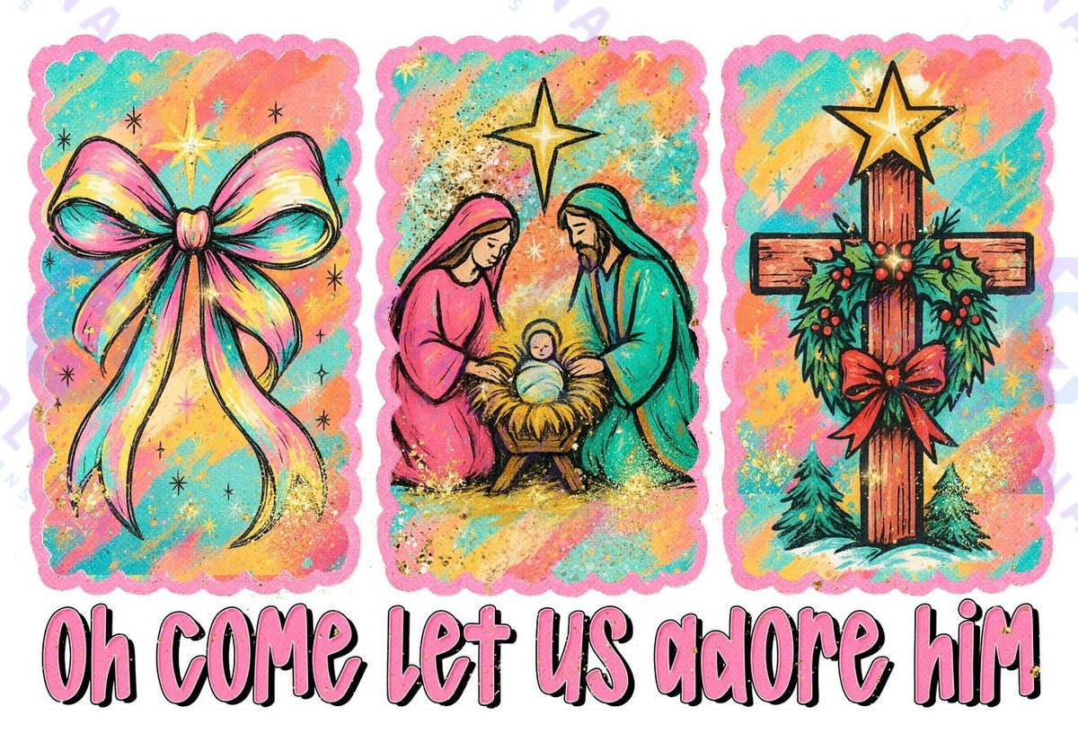 Oh come let us adore him