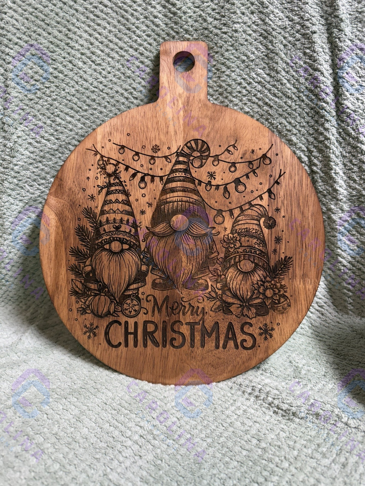 Christmas Gnomes Cutting Board