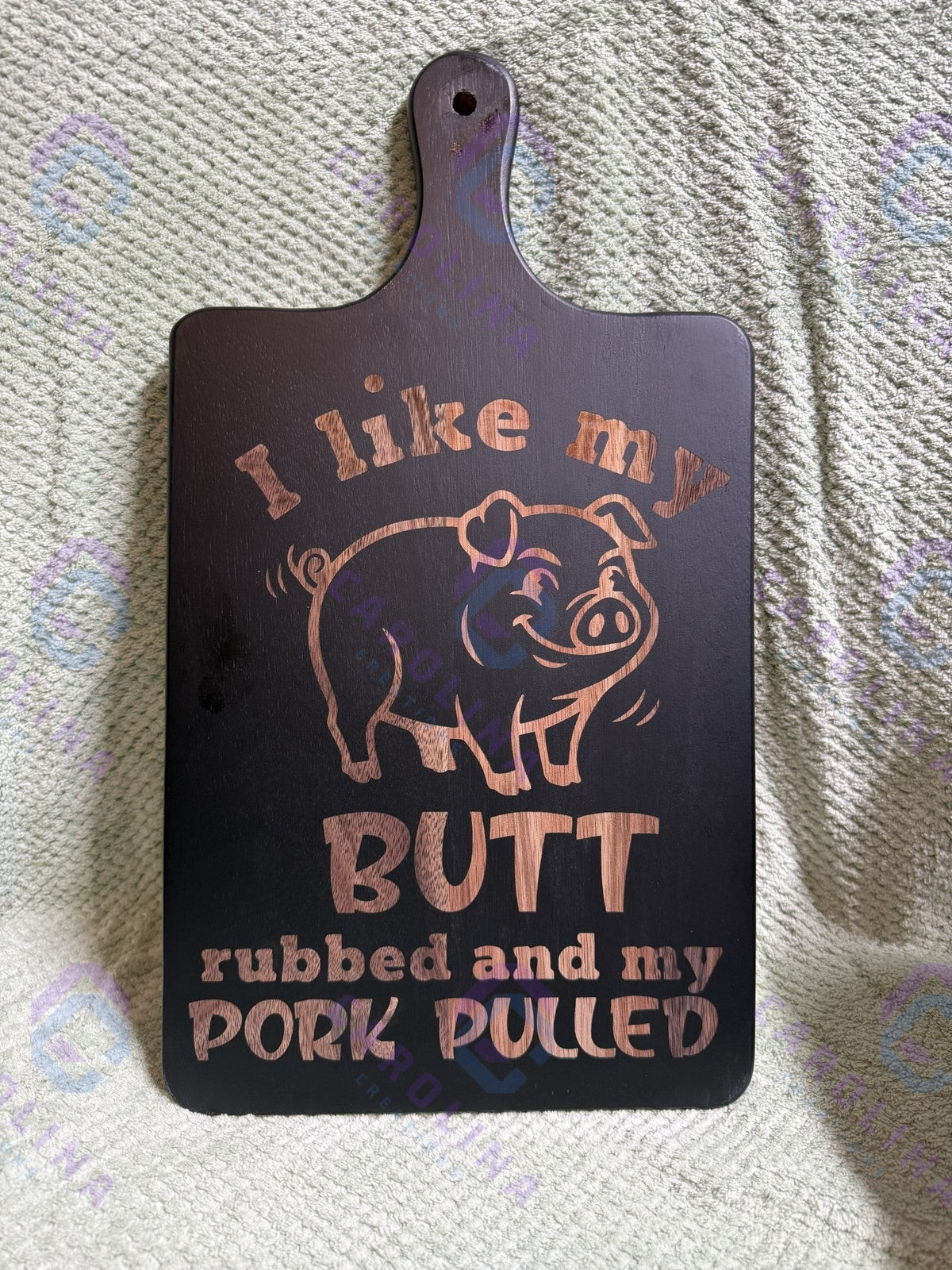 Black Acacia cutting board