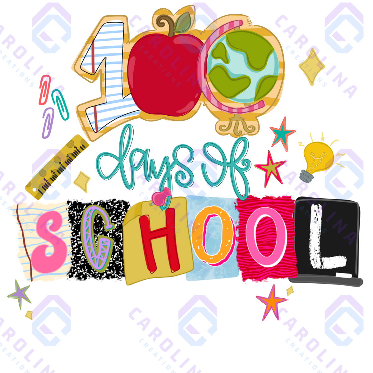 100 days of school
