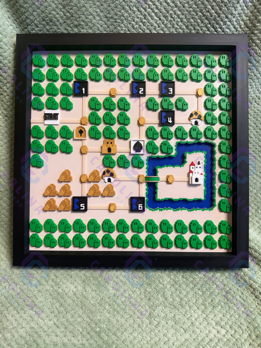 3D Mario_3 Wall Art