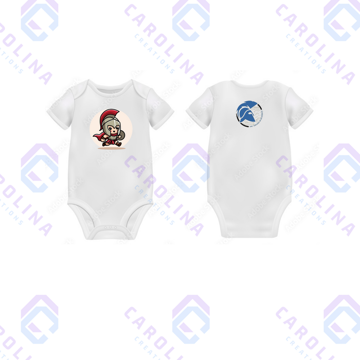 Spartans Baby Onesies 2
