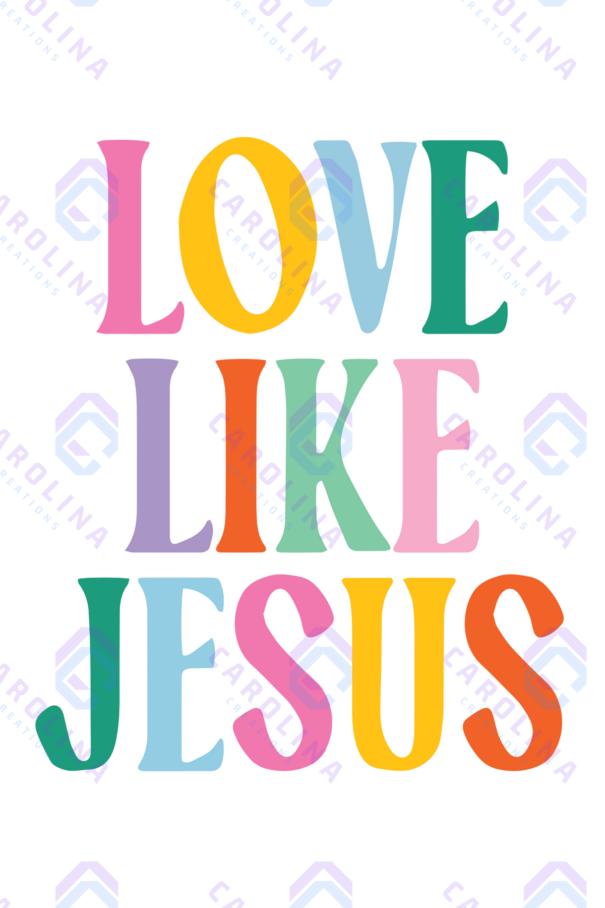 Love like Jesus