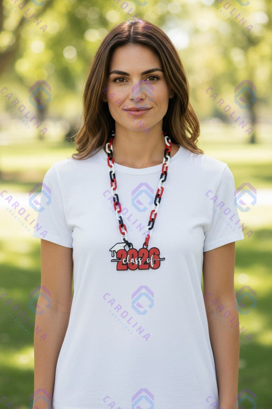 Class of 2026 necklace and Pendant