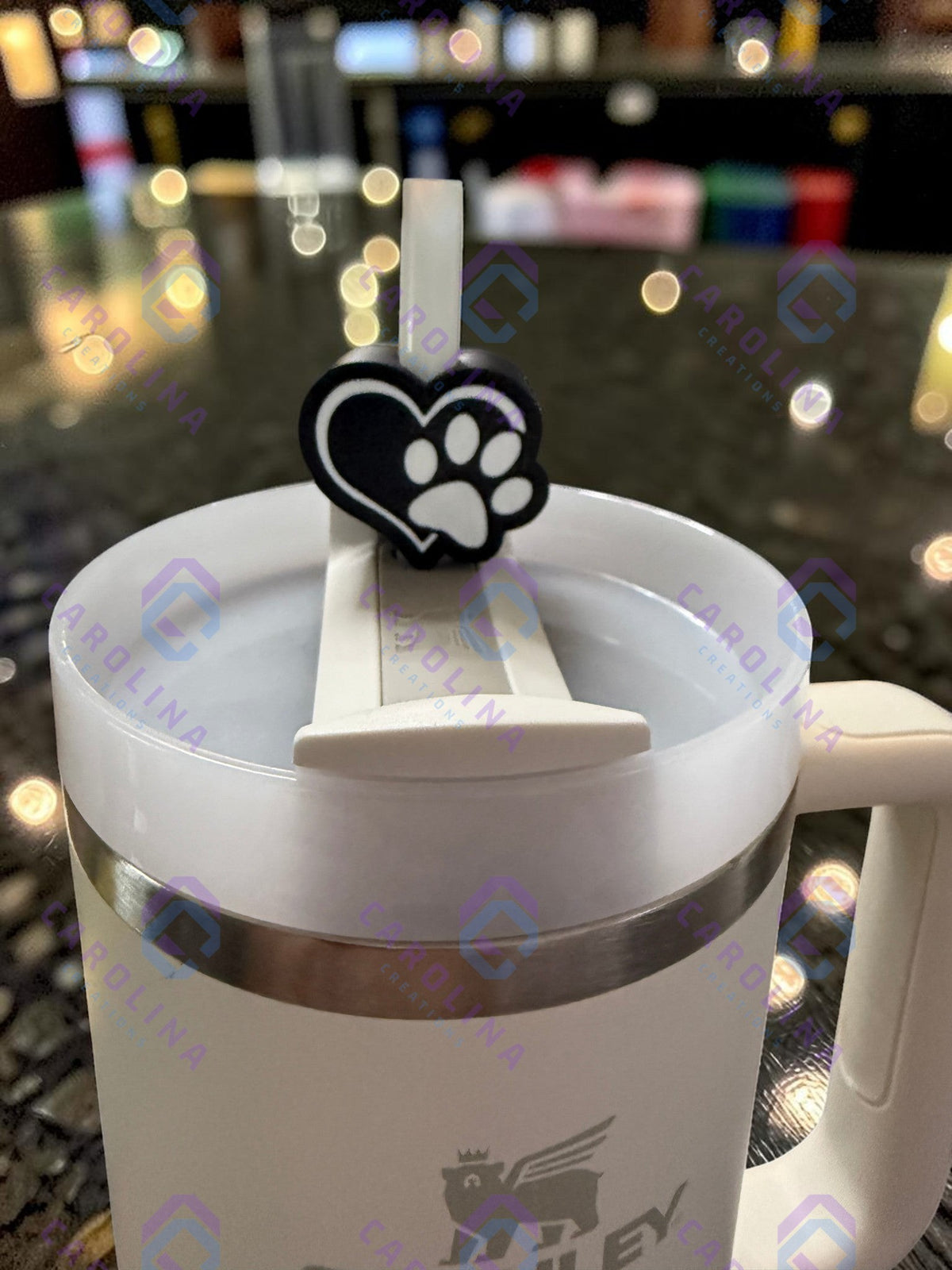 3D Straw Toppers