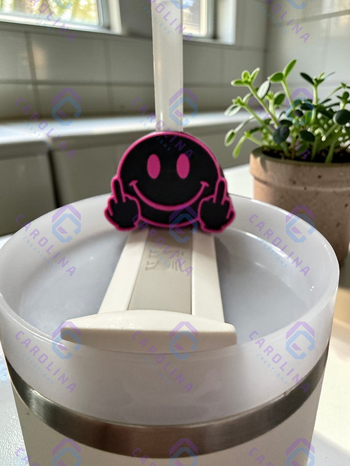3D Straw Toppers