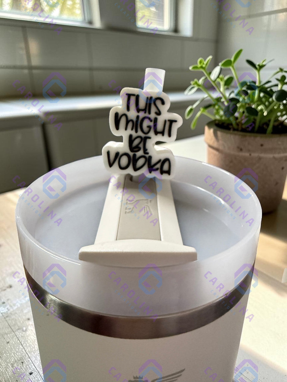 3D Straw Toppers