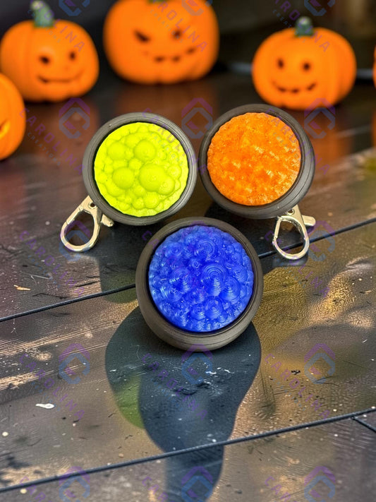 3D printed Cauldron Fidget Clicker key chain